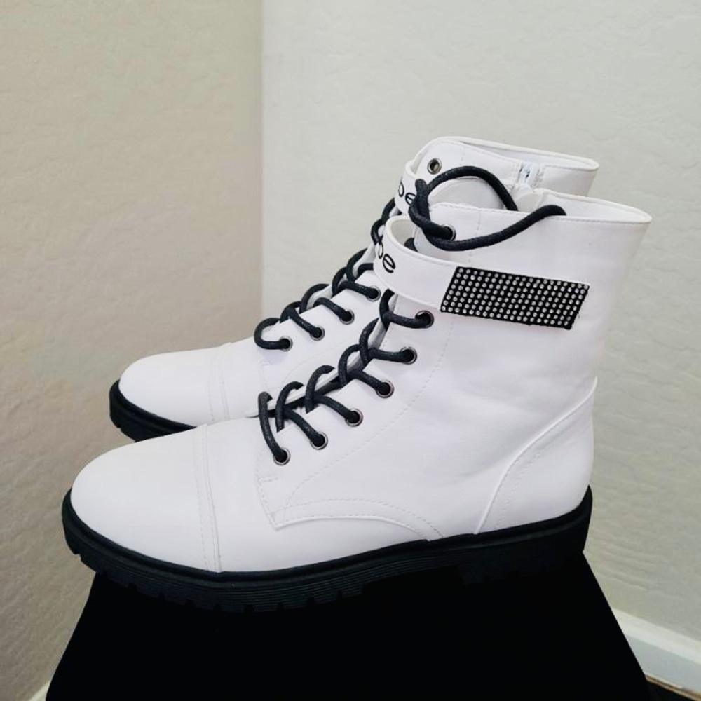 BEBE Combat Boots- Dayani Combat Boots